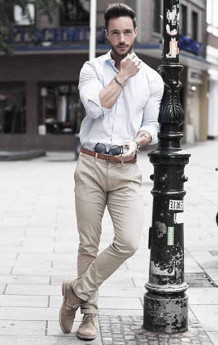 Mens Style Ideas What To Wear With Khaki Pants Outfits