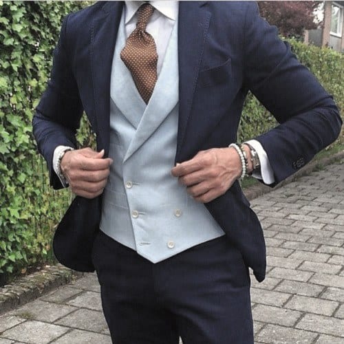Mens Style Navy Blue Suit Fashion Inspiration