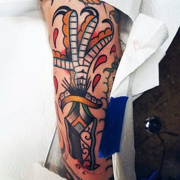 Mens Talon Tattoo Design Ideas