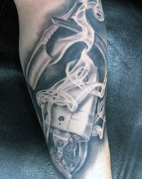 Mens Tattoo Barber Shop