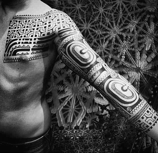Mens Tribal Tattoo Sleeve Ideas