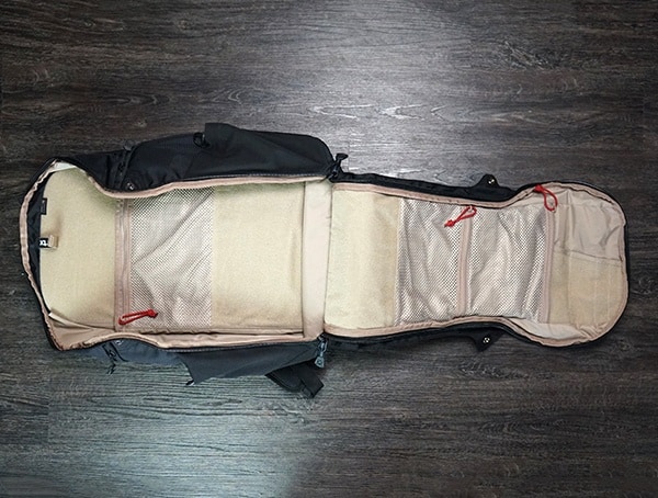 Mens Vertx Edc Gamut Plus Backpack Review Interior Space