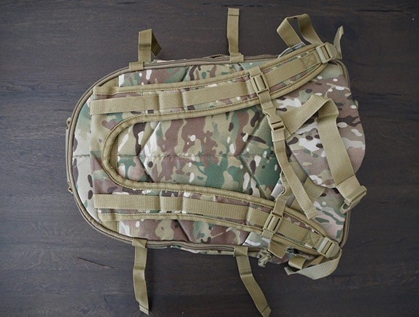 Mercury Tactical 3 Day Strech Backpack Back With Shoulder Straps