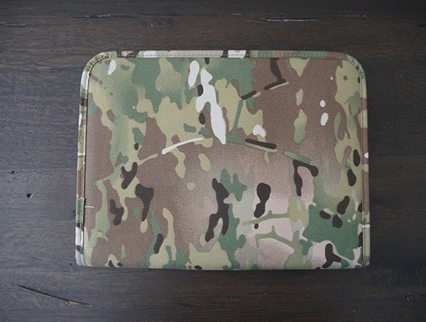 Mercury Tactical Zippered Padfolio Back