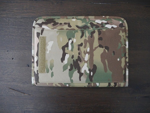 Mercury Tactical Zippered Padfolio Front