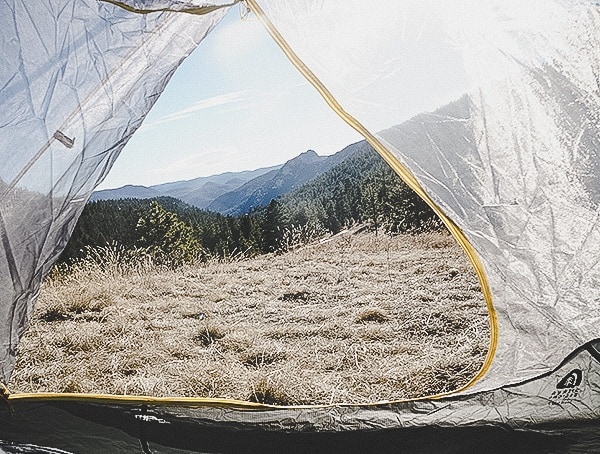 Mesh Zippered Door Review Sierra Designs Sweet Suite 3 Tent