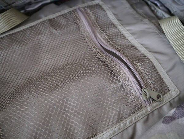 Mesh Zippered Pocket Mercury Tactical Recon Backpack