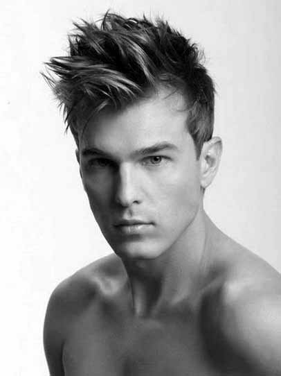 Messy Mens Spiky Modern Hairstyles