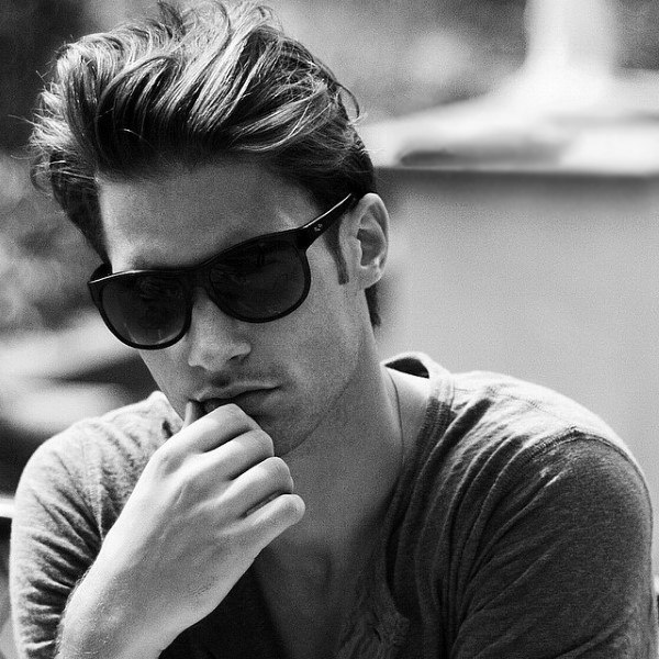 Messy Pompadour Classic Hair For Men