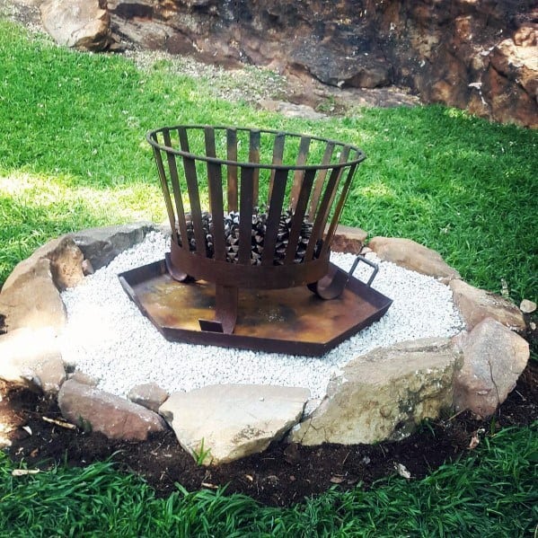 Metal Fire Pit Backyard Ideas
