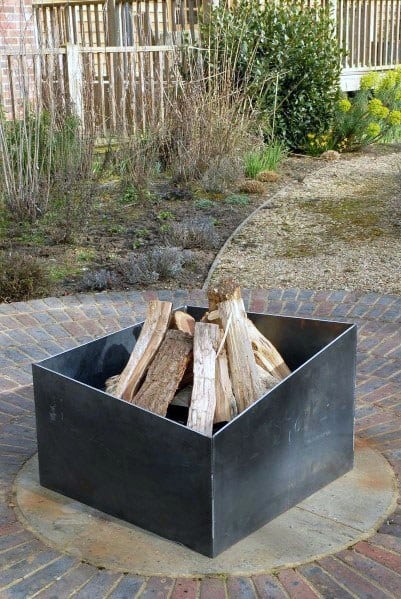 Metal Fire Pits Backyard Ideas