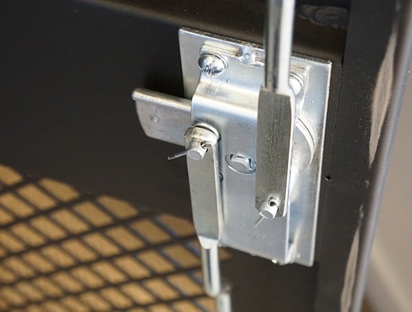 Metal Gun Storage Cabinet 3 Point Locking System