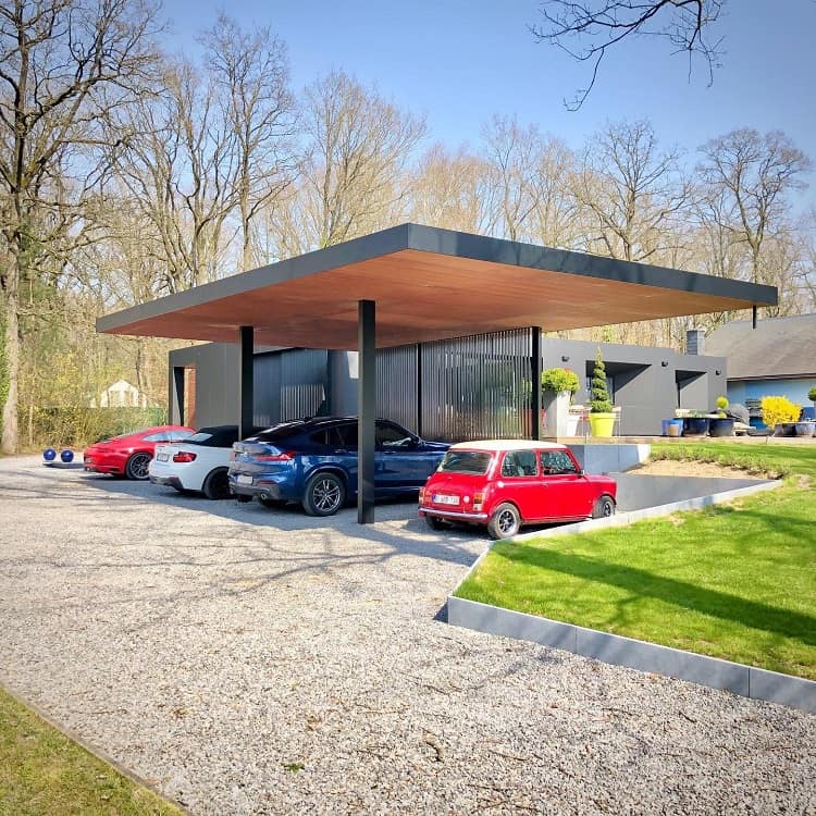 modern metal carport 