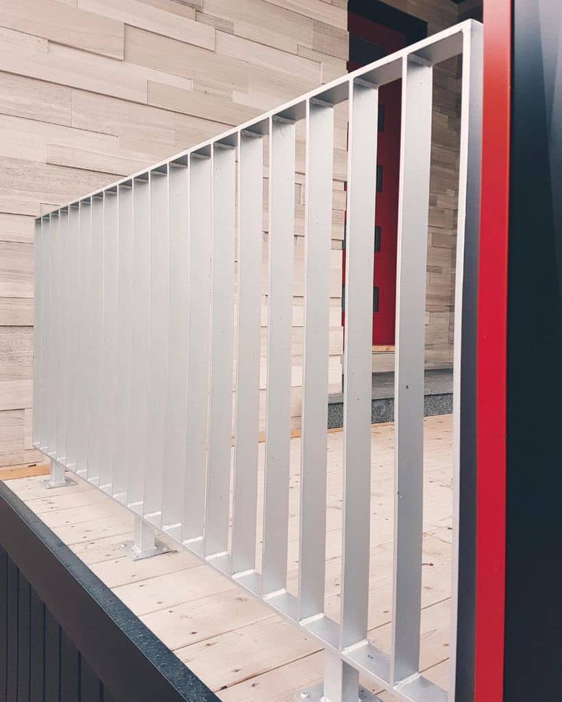 artistic metal railing 