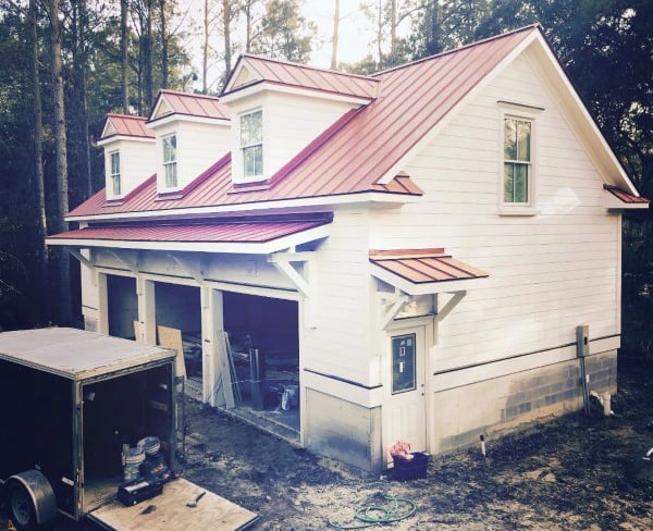 Metal Roof Detached Garage Ideas