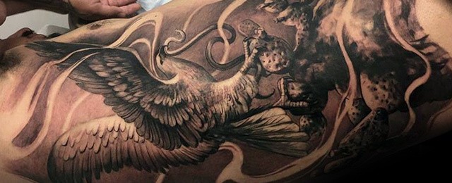 Mexican Eagle Tattoo Designs For Men