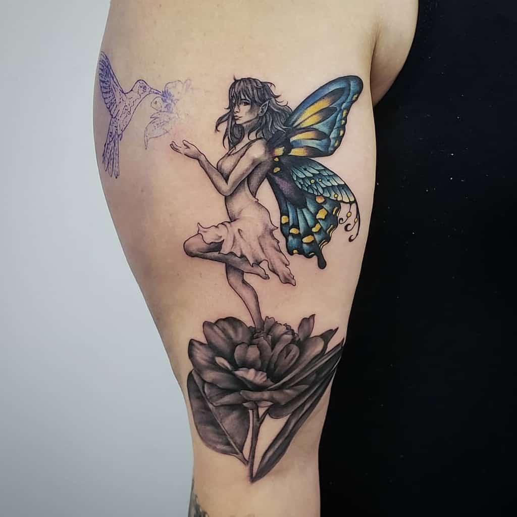 Mid Summer Night Dream Fairy Tattoo