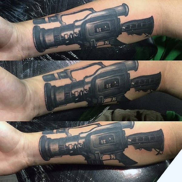 Millimieter Camera Male Forearms