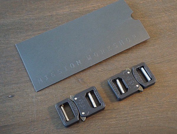 Mission Workshop The Rhake Cobra Buckles For Backpack