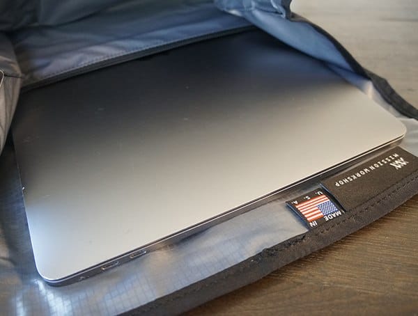 Mission Workshop The Rhake Main Compartment Fits 15 Inch Macbook Pro Laptops