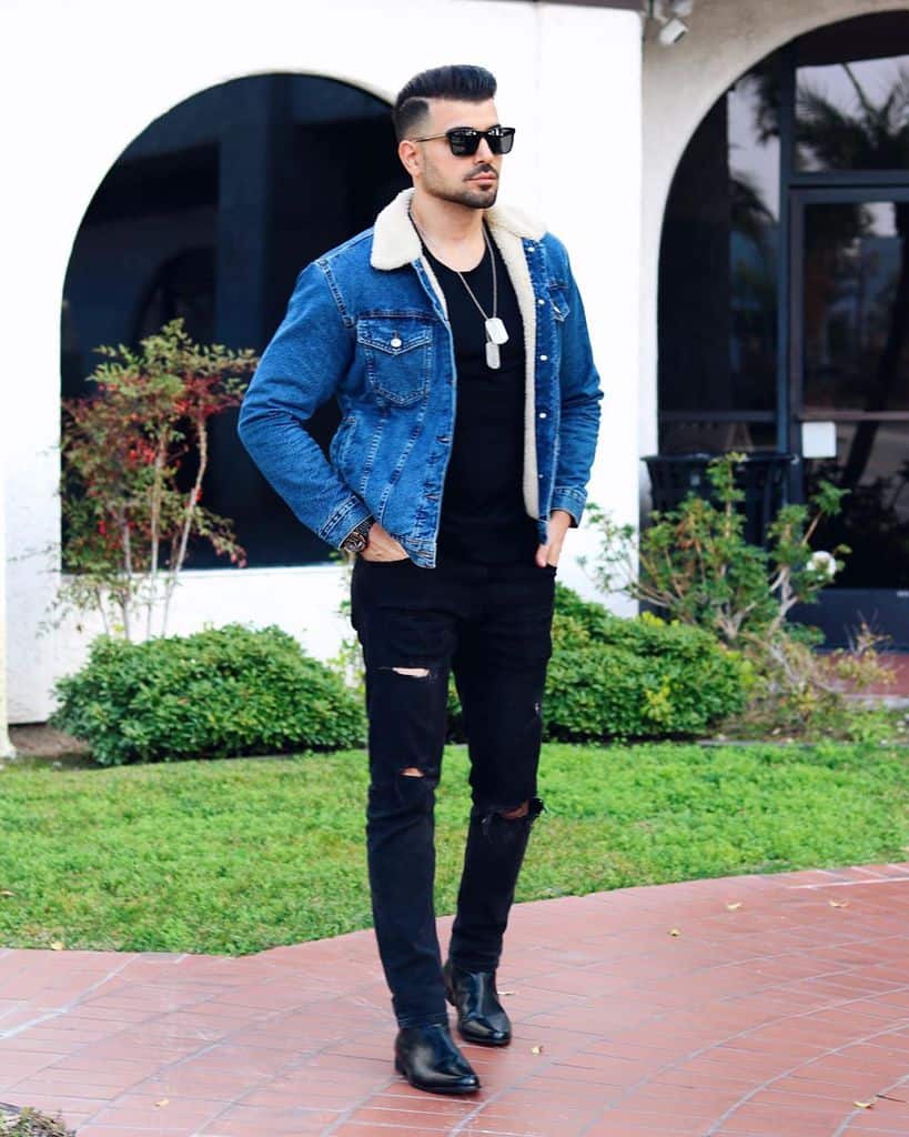 Model Denim Club Outfit