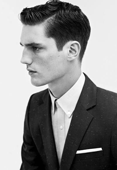 Modern 1940s Hairstyle On Man
