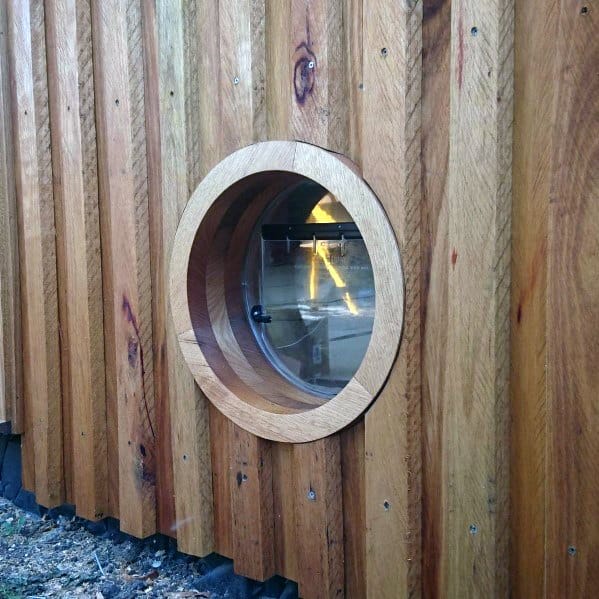 Modern Circle Home Ideas Doggy Door