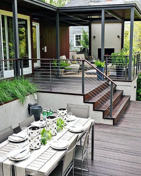 cable deck railings
