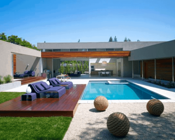 Modern Designs For Floating Deck Pool