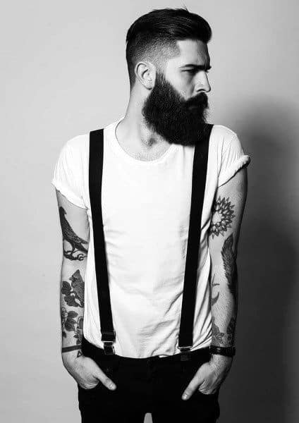 Modern Hairstyle Ideas For Men With Beards