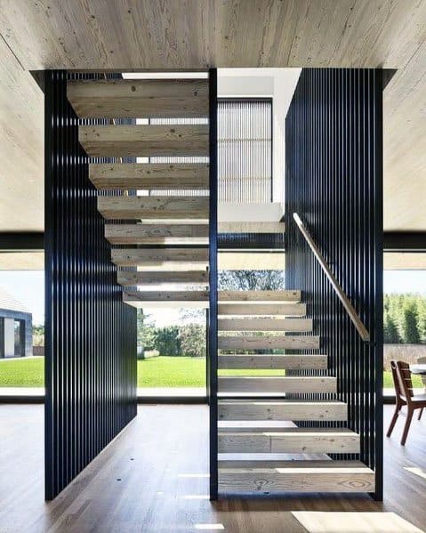 wall-mounted railings