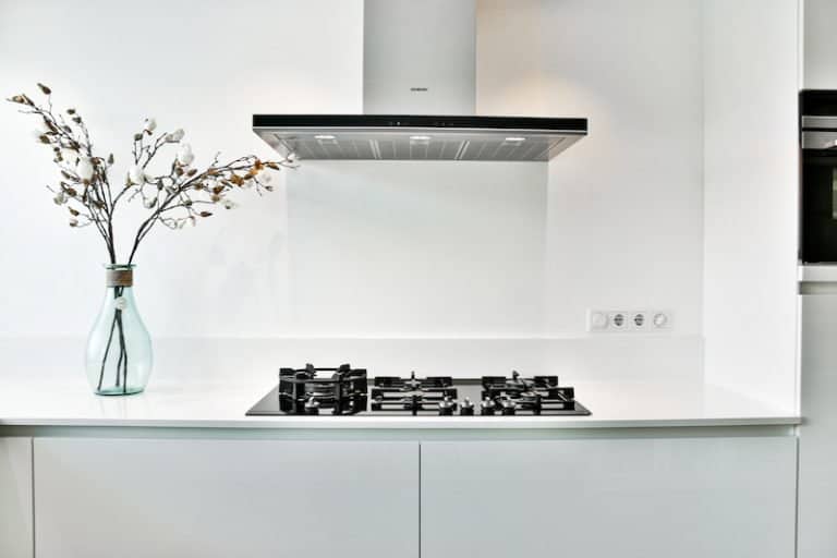 modern kitchen hood
