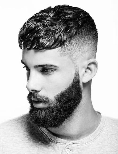 Modern Male Short Haircuts For Wavy Curly Hair