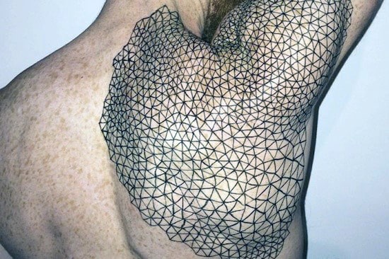 Modern Men's Back Tattoos