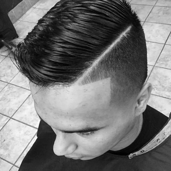 Modern Mens Comb Over Haircut For Men