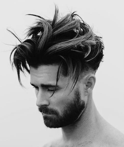 Modern Messy Mens Hairstyles Medium Hair