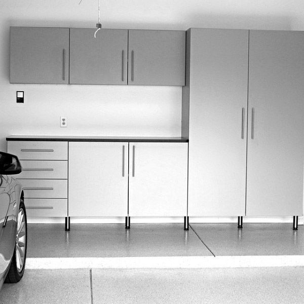 heavy-duty stainless steel garage storage 