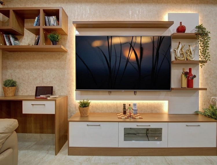 modern modular home entertainment center led lighting 