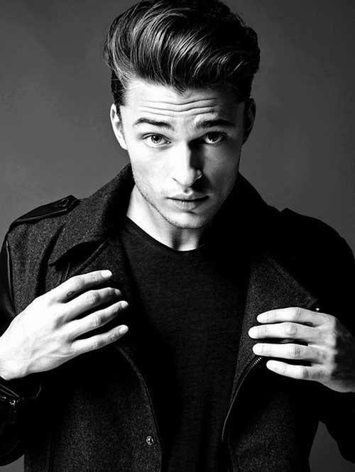 Modern Pompadour Mens Hair
