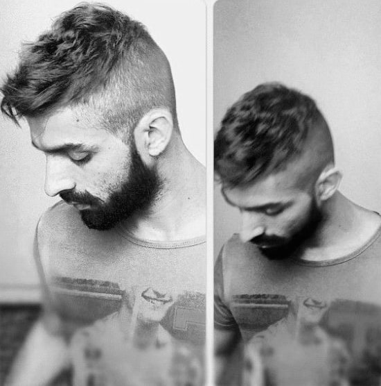 Modern Wavy Short Hair Men