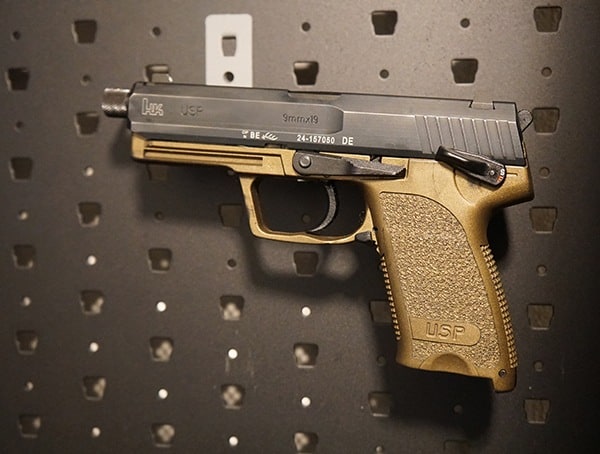 Modular Gun Safe Cabinet Handgun Barrel Storage Hanger