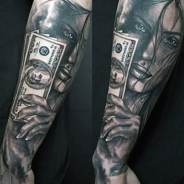 Money Sign Tattoos For Men