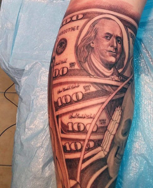 Money Tattoo For Men