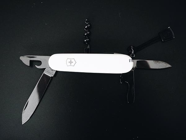 Monochrome Pocket Knife With Black Tools Victorinox Spartan Ps Review