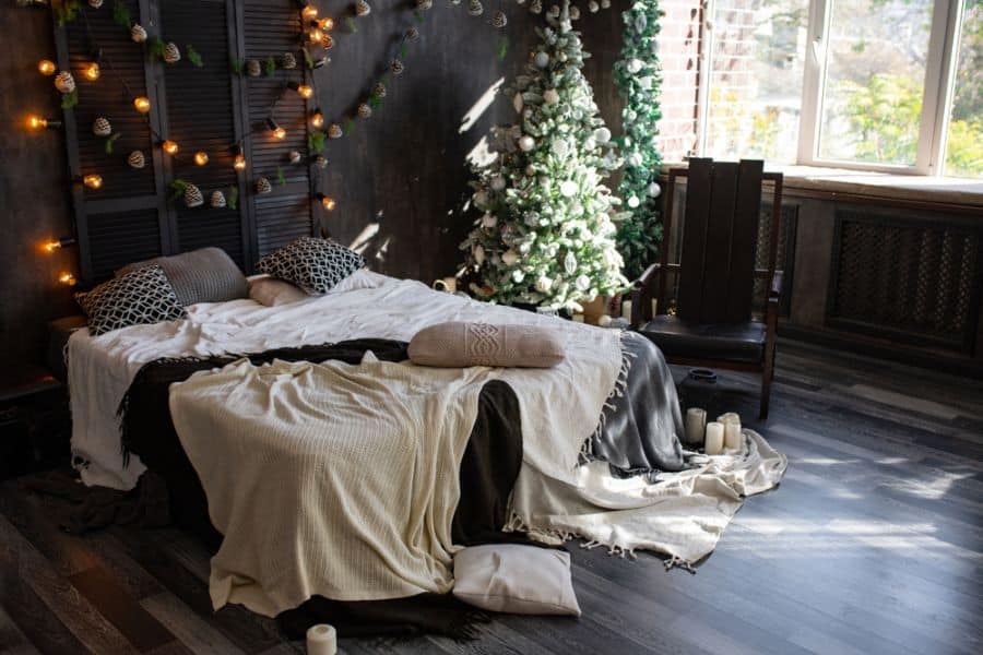 moody romantic bedroom