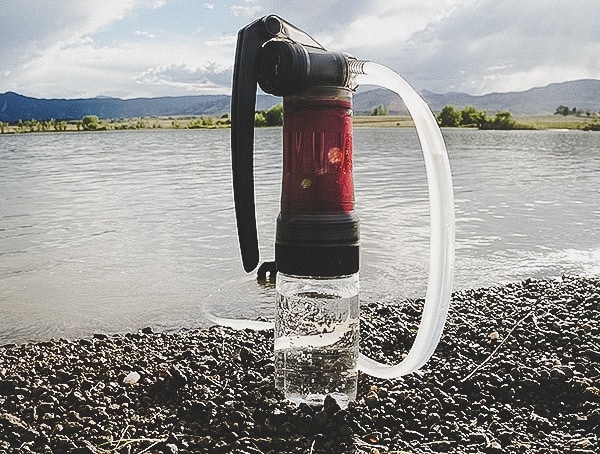 Msr Guardian Purifier Pumping Clean Water
