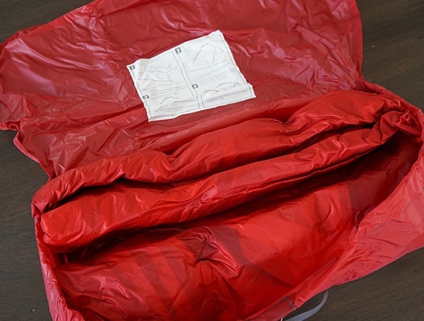 Msr Hubba Tour 3 Packed Up Tent With All Accessories