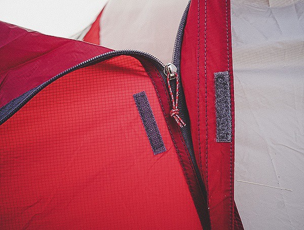 Msr Hubba Tour 3 Tent Exterior Zipper With Velcro Closure