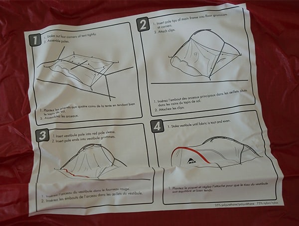 Msr Hubba Tour 3 Tent Instructions