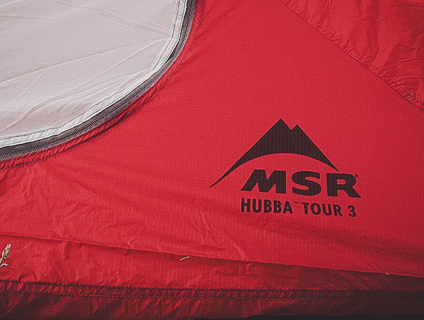 Msr Hubba Tour 3 Tent Printed On Tent
